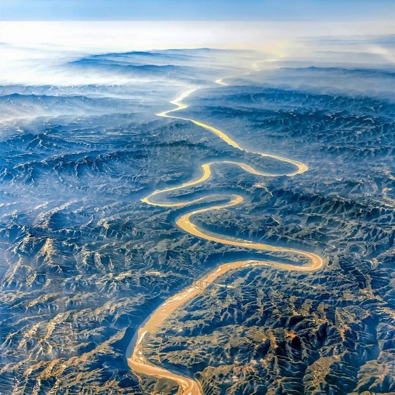 閑暇之余，黃河尋蹤：流過(guò)千年塵煙，歷經(jīng)歲月滄桑  