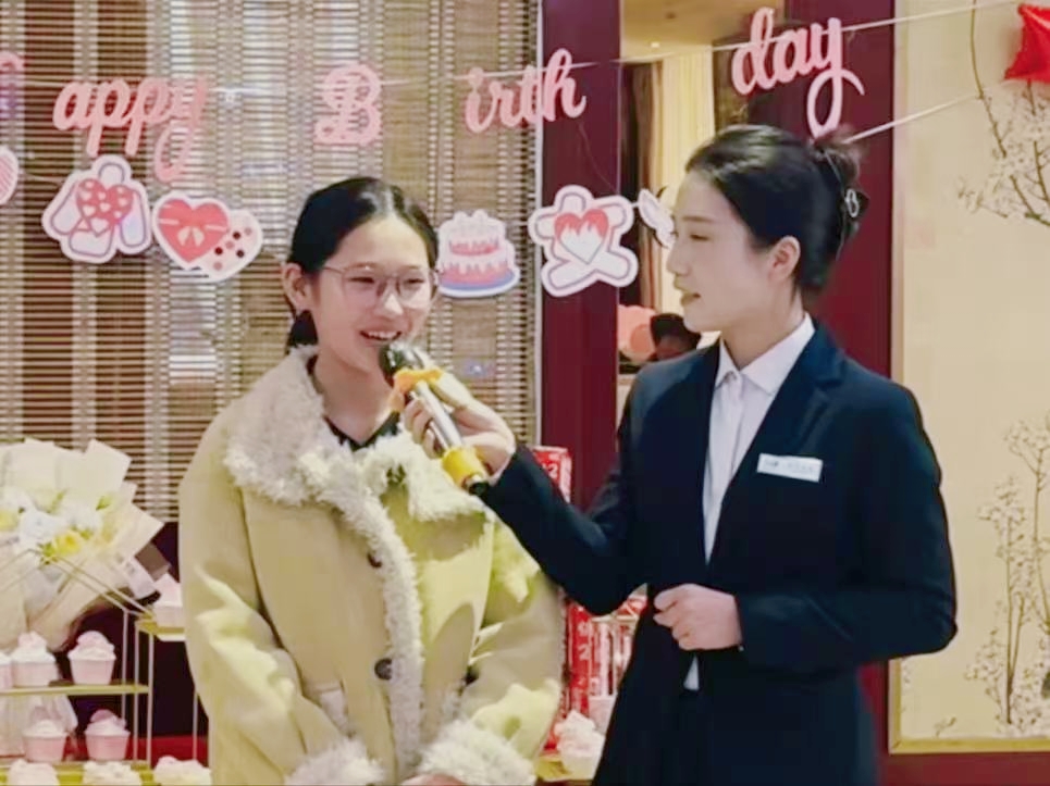 人生第一次，主持夢的初次綻放